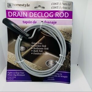 Drain Snake Declog. Great for Porsche Boxster too